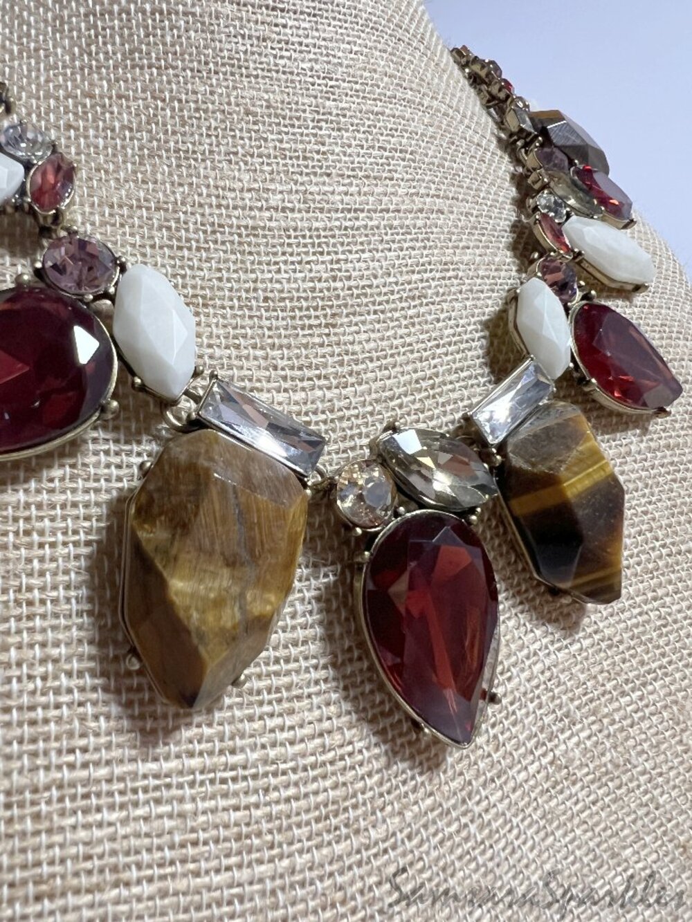 Chloe + Isabel Brilliant Bouquet Three-piece Set- Necklace + Bracelet + Earrings - Picture 4 of 10
